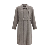 Ferragamo Beige Wool Coat